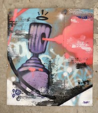 Peinture signée unique -