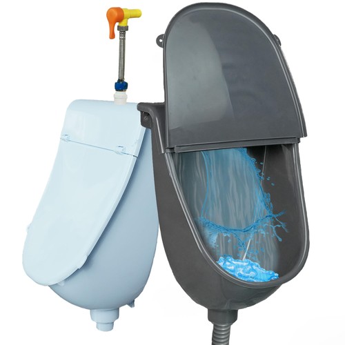 Wall mounted commercial urinal - wall,