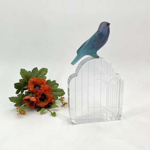 Sculpture oiseau la cage - et,
