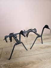 tourne broche cheminée chenet