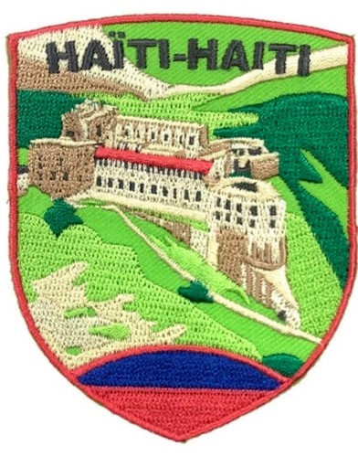 écusson haïti fer coudre - Écusson,