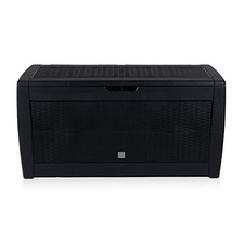 Grundig Living Style Garden Cushion box - Storage box - Rattanlook - Lockable - 