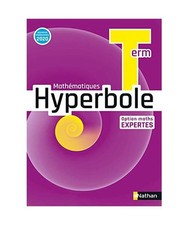 Hyperbole Term - Option Maths Expertes - Manuel 2020, Malaval, Joël