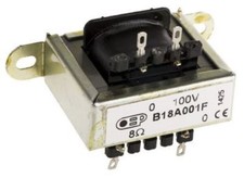 Transformateur audio montage châssis 8Î© 2W