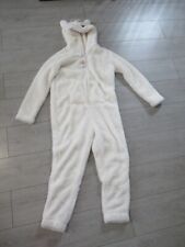 Combinaison pyjama tout doux ''moumoutte'' à capuche chat ETAM taille XS