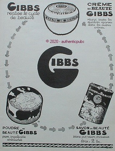 Publicite gibbs savon - gibbs,