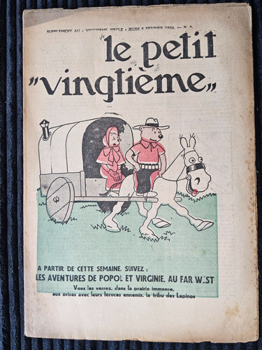 Tintin petit vingtième - tintin,