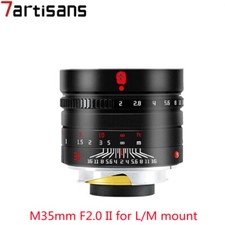 7artisans M35mm F2.0 II V2 Large Aperture Lens for Leica M M6 M7 M8 M9P Camera