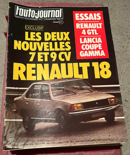 Auto journal 15 02 - journal, 15/02/1978