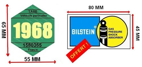 Vignette fiscale 1968 - fiscale, collage