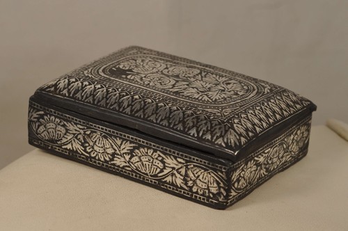 Boite epices ancien argent - a,