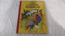 BD Casterman Tintin L'Affaire Tournesol 1956  B19 EO Française imp Danel N°1213