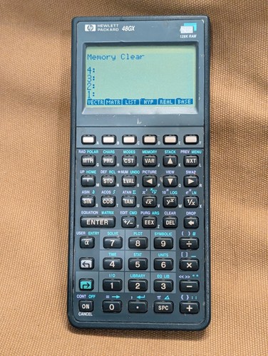 Hewlett packard 48gx 128k - packard, hp