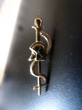 pin caducée infirmier pompier medecine