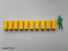 ho lot 10 conteneurs poubelles