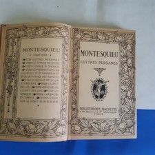 Lettres persanes MONTESQUIEU