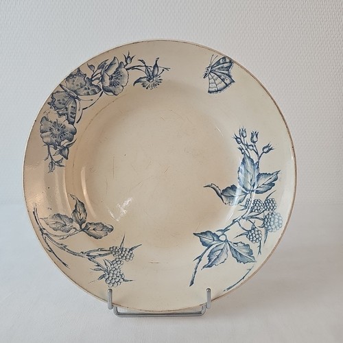 Plat rond creux décor - rond,