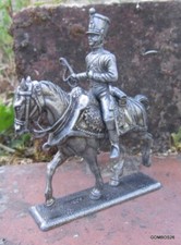 MHSP ATLAS NAPOLEON AUSTERLITZ / CAVALIER  ATTELAGE ARTILLERIE ARRIERE GAUCHE