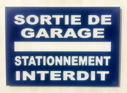 Plaque panneau sortie - sortie, de