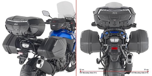 Porte valises latéral givi - latéral,