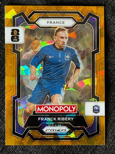 Gold card prizm monopoly - card,