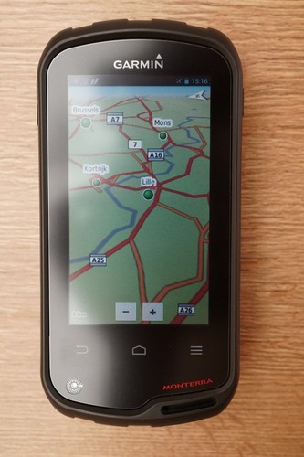Gps garmin monterra - gps, sous
