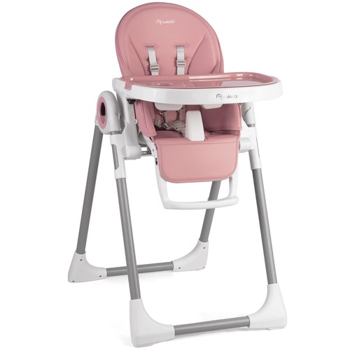 Chaise haute nukido - chaise, rose