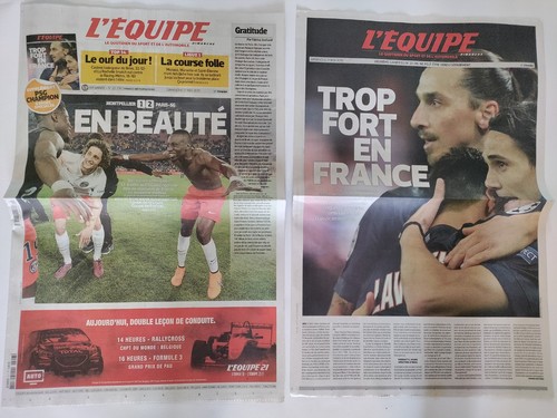 Psg titre de champion - /,
