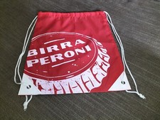 Gadget Publicitaire Bière Peroni Roma Sac à Dos À Bandoulière Porte Objets Neuf