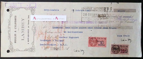 Nevy les dole 1949 lambet - nevy,