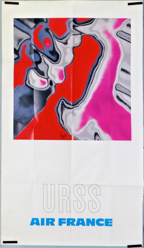 Affiche ancienne pagès - ancienne,
