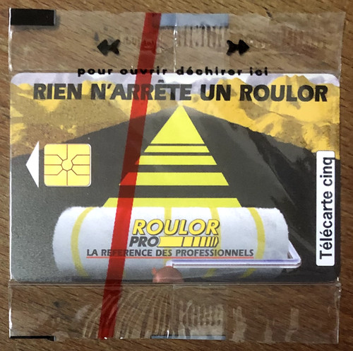 Telecarte roulor réf - 5u,