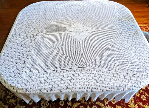 Nappe tapis table fils - de,
