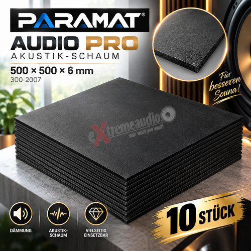 Mousse acoustique paramat - acoustique,