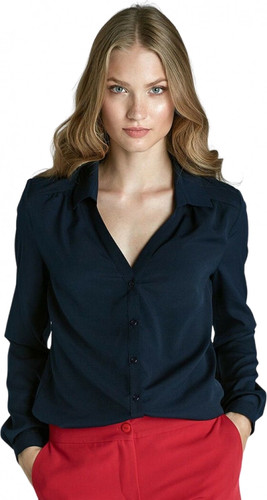 Chemise femme nife b57 bleu - chemise,