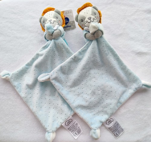 Lot doudou mouchoir mots - de,
