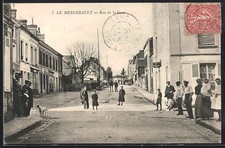 CPA Le Merlerault, Rue de la