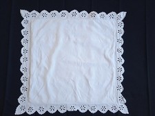 TAIE D'OREILLER ANCIENNE EN