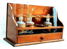 Philip Harris medical cabinet XIXem rare bottles sciences odities curiosities 