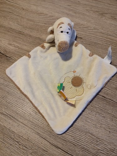 Doudou plat tigrou écru - plat,