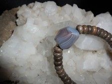 MENS EXOTIC WOOD BEAD AND