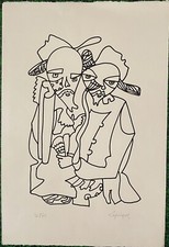 Hommage à Dostoievski - Charles Lapicque - Lithographie signée numérotée - 1967