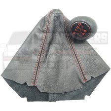 Pommeau vitesse BE1 Peugeot 205 GTI avec soufflet cuir noir