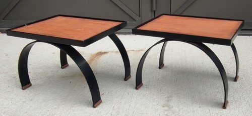 Paire petites tables design - petites,