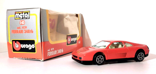 Burago ferrari 348tb - burago, 1/43