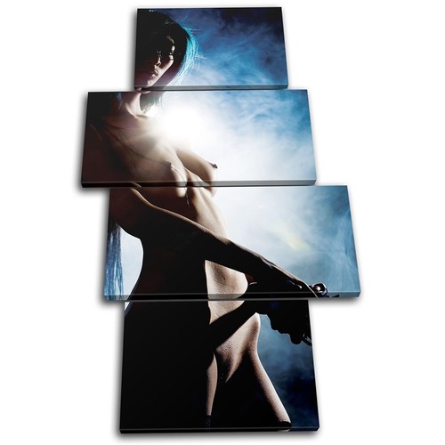 Sexy nude crime - woman,