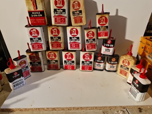 Lot burettes huile - huile, 3