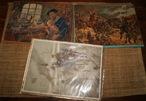 Lot puzzles anciens - puzzles,