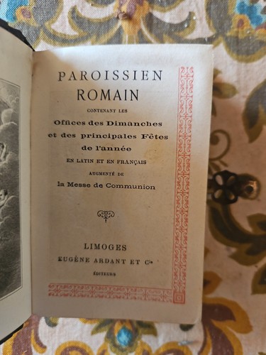 Paroissien romain offices - -,