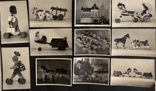 11 Photographies. 71. CHAUFFAILLES. ANCIENS Jouets EN BOIS Maison DEMARC